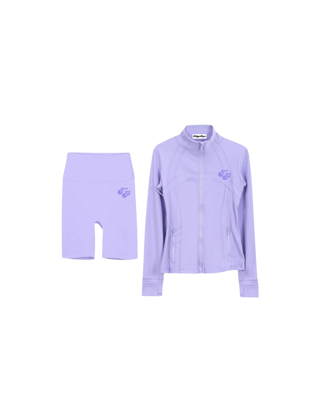 “Lilac” Activewear Short Set SHIP 04/10